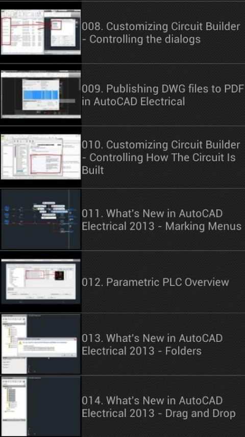 Tutorials for Autocad screenshot 2