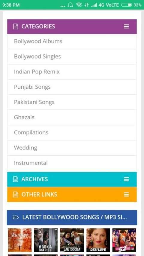 Songs.PK: MP3 & Hindi Songs screenshot 3