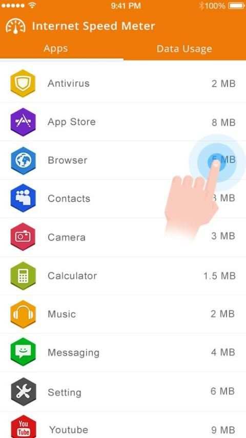 Internet Speed Meter 6 تصوير الشاشة