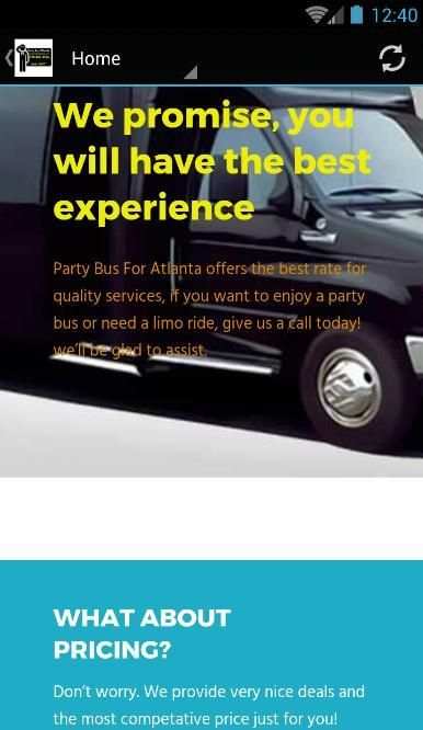 Party Bus Atlanta screenshot 1