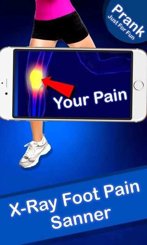 X-ray Foot Pain scanner Prank 1 تصوير الشاشة