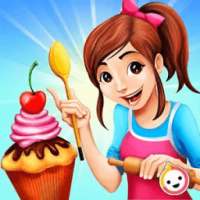 Cupcake Bakery Shop - Kids Food Maker Games logo