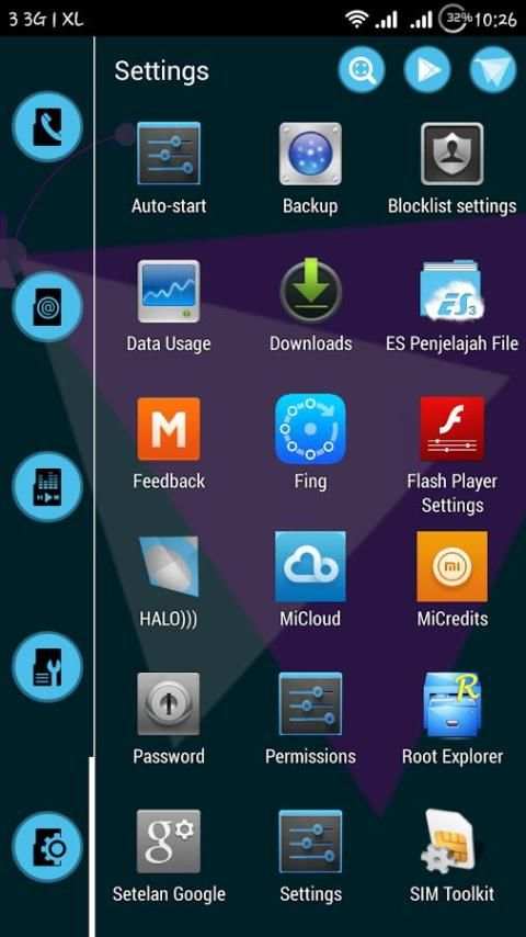 Origami Smart Launcher Theme 3 تصوير الشاشة