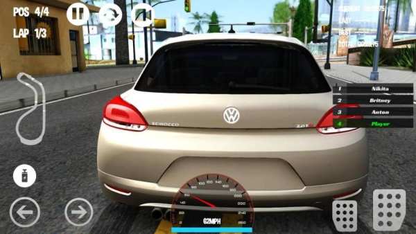Car Racing Volkswagen Game screenshot 3
