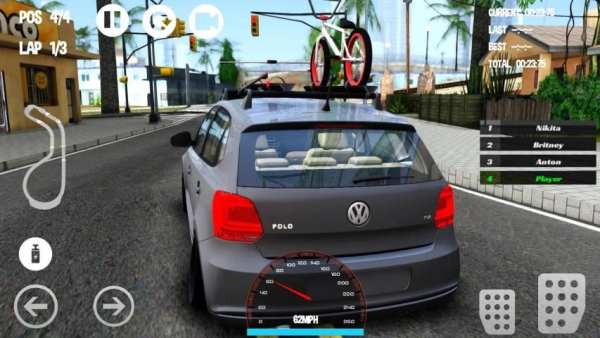Car Racing Volkswagen Game 5 تصوير الشاشة
