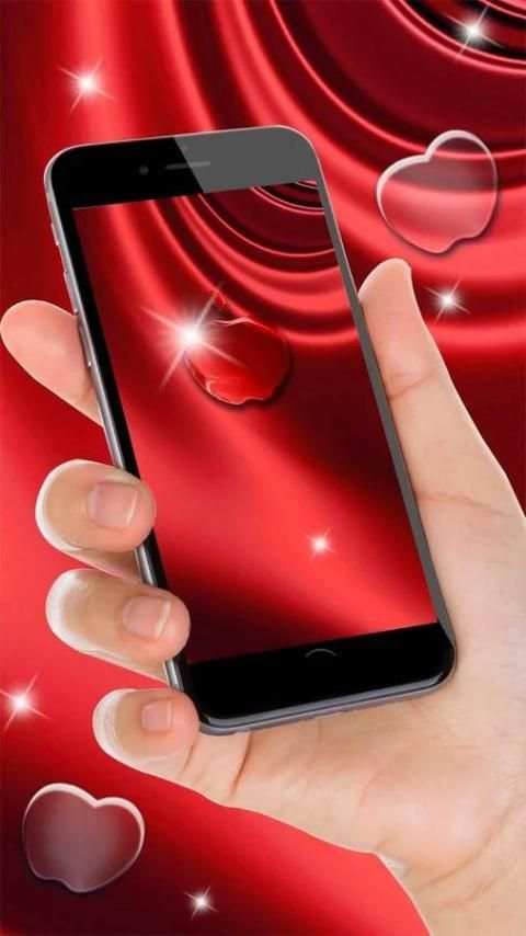 Rouge Apple Bubble Live Wallpaper screenshot 2