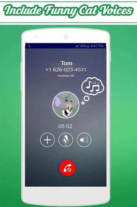 Call From Tom Cat Talking स्क्रीनशॉट 4