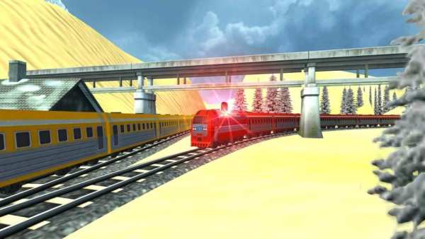 Indian Train Racing Simulator 2018 स्क्रीनशॉट 5