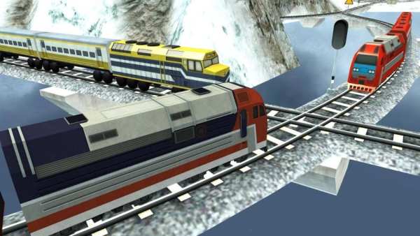 Indian Train Racing Simulator 2018 स्क्रीनशॉट 3