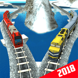 Indian Train Racing Simulator 2018 आइकन