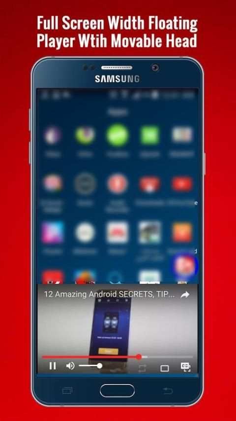 Floating Popup Tube Player 3 تصوير الشاشة