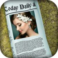 News Paper Photo Frame on 9Apps