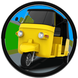 City Auto Rickshaw Tuk Tuk Transport 3D Simulator icon