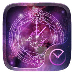 ikon Pisces GO Clock Theme