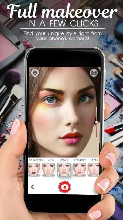 BeautyKit: makeup camera स्क्रीनशॉट 3