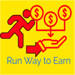 Run Way to Earn - Make Money in Dollars أيقونة