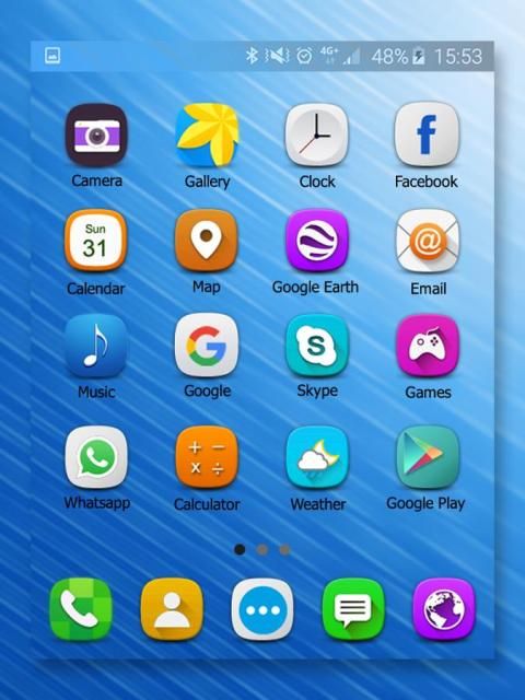 Theme for Galaxy Note 7 screenshot 1