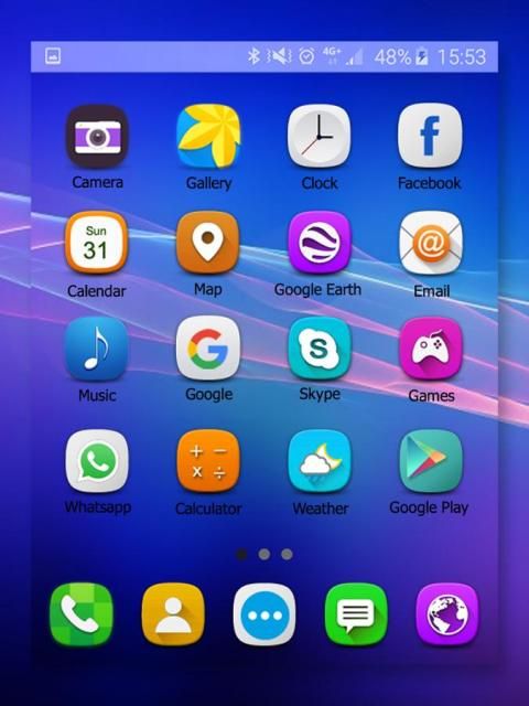 Theme for Galaxy Note 7 скриншот 2