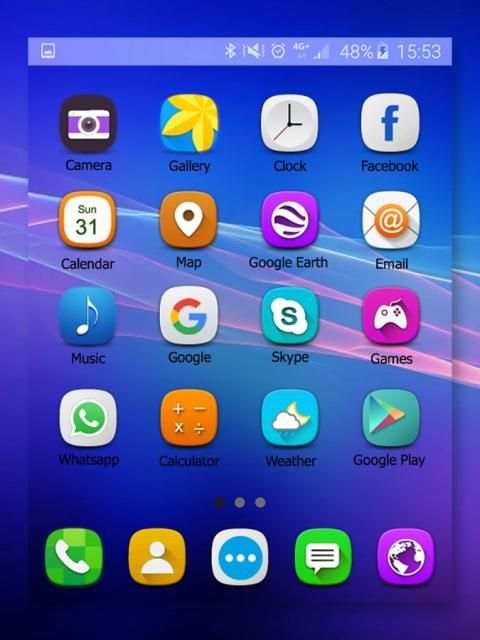 Theme for Galaxy Note 7 скриншот 2