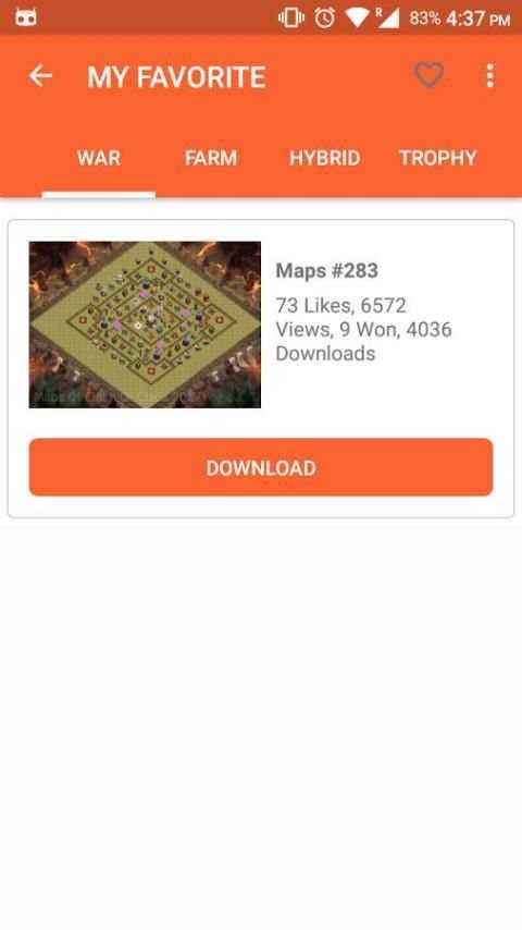 Maps Of Clash Of Clans 2017 скриншот 2