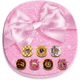 Pink Shining Cute Bow Theme 1.1.5