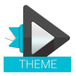 Material Dark Blue Theme आइकन