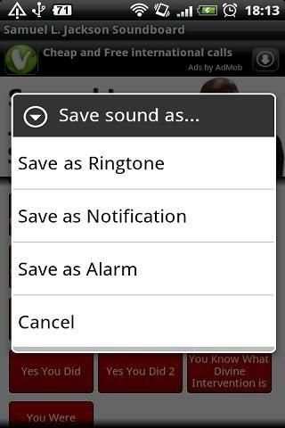 Samuel L. Jackson Soundboard screenshot 2