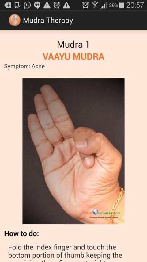 Mudra Therapy स्क्रीनशॉट 1