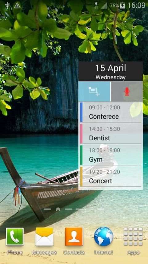 Calendar TalkingCal 6 تصوير الشاشة