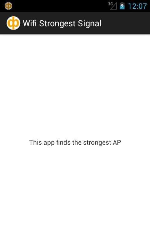 Wifi Strongest signal скриншот 2