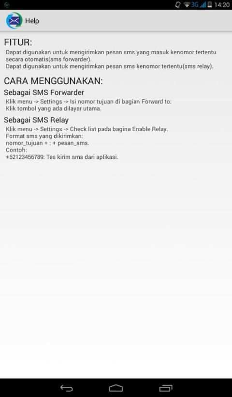 SMS Forwarder скриншот 1