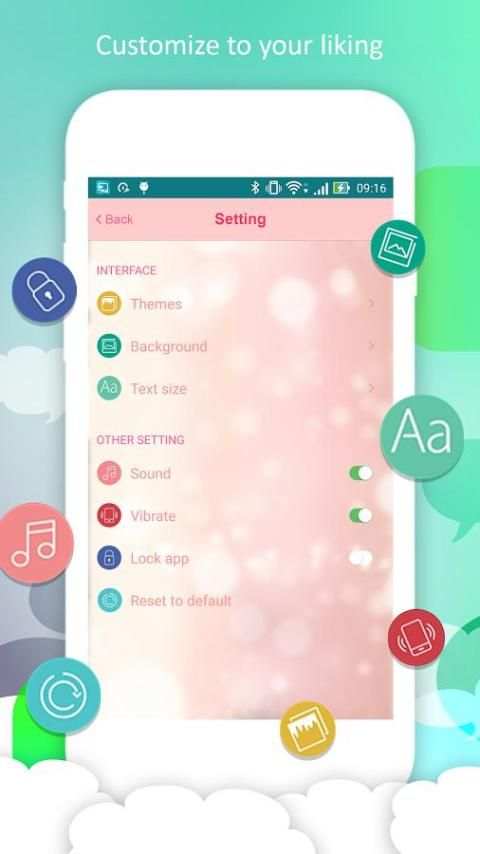 iMessenger 11 - Mini Messenger скриншот 1