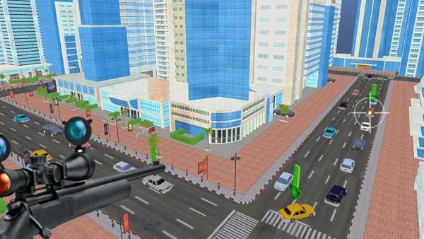 Sniper Shoot Traffic Hunter screenshot 4