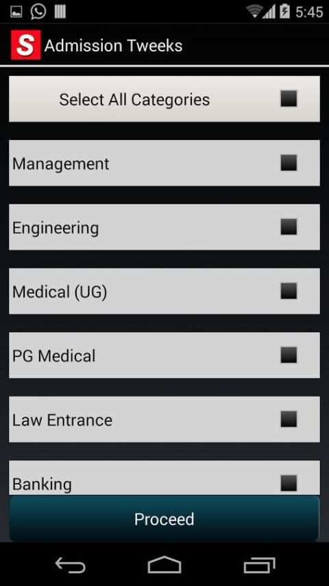Admission Tweeks screenshot 4