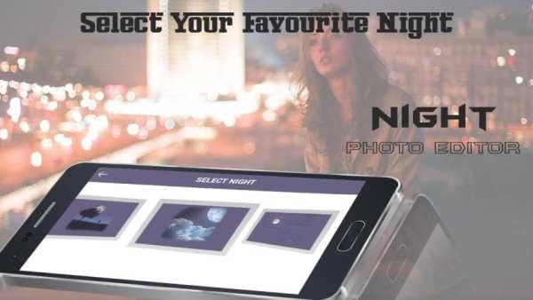 Night Photo Editor скриншот 1