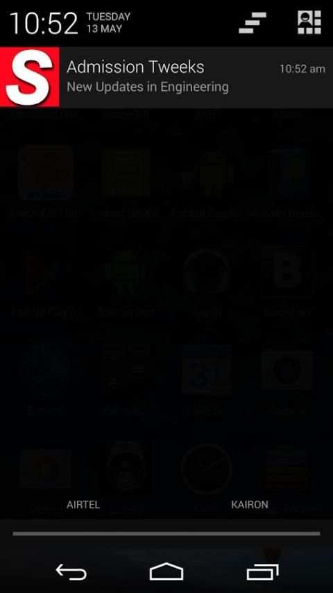 Admission Tweeks screenshot 2