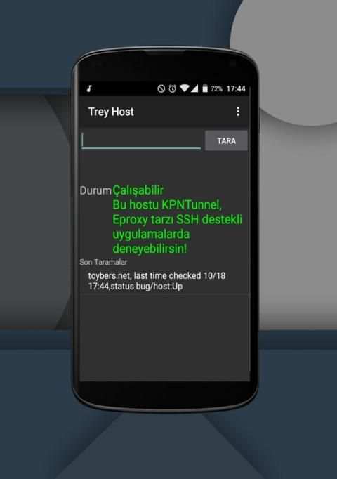 Trey Host - Host Tarama Programı 3 تصوير الشاشة