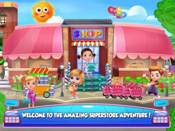 Shopping Girl Games for Kids screenshot 2
