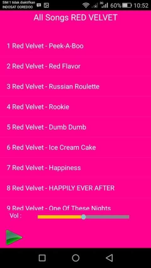 RED VELVET Songs screenshot 2