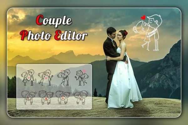 Couple Photo Frame : Couple Photo Editor screenshot 1