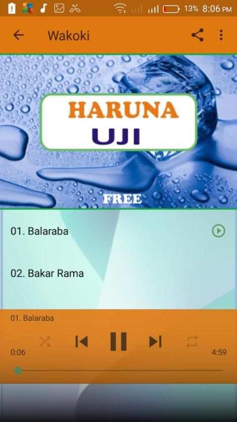 Haruna Uji Mp3 скриншот 4