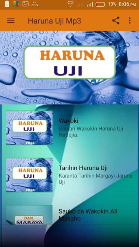 Haruna Uji Mp3 скриншот 5