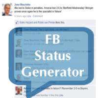 Generator status palsu untuk Facebook