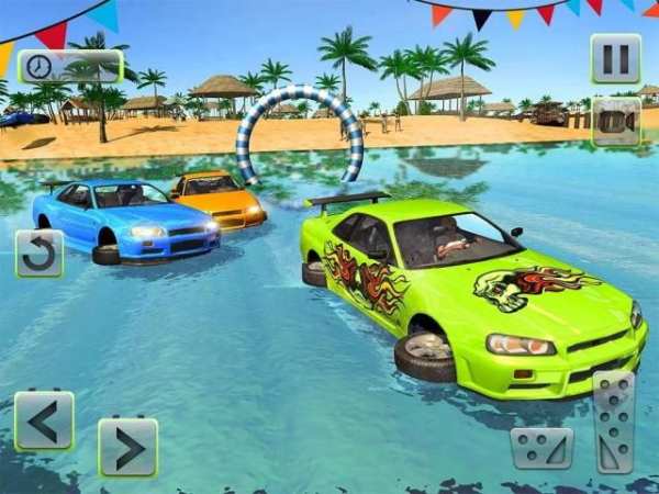Water Surfing Car Racing Stunt screenshot 12