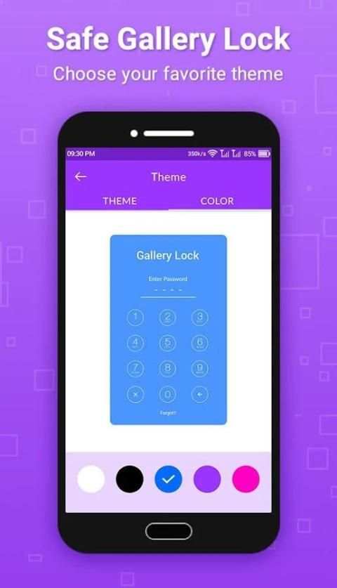 Gallery Lock – Safe Photos, Videos and Contacts स्क्रीनशॉट 3