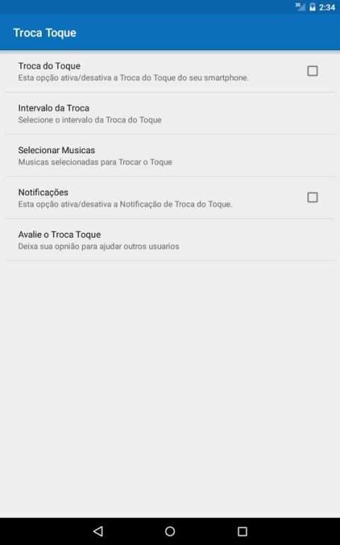 Troca Toque 1 تصوير الشاشة