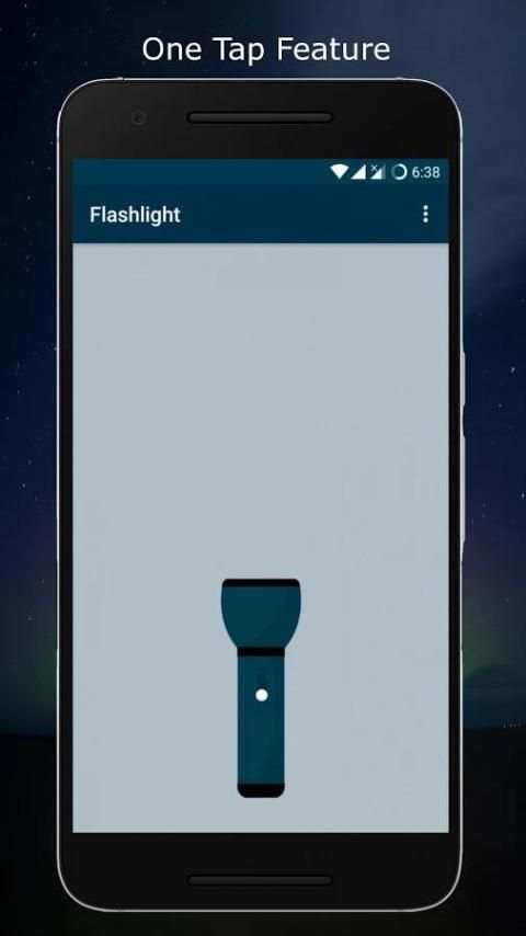 Alpha Flashlight - LED Torch 2017 screenshot 2