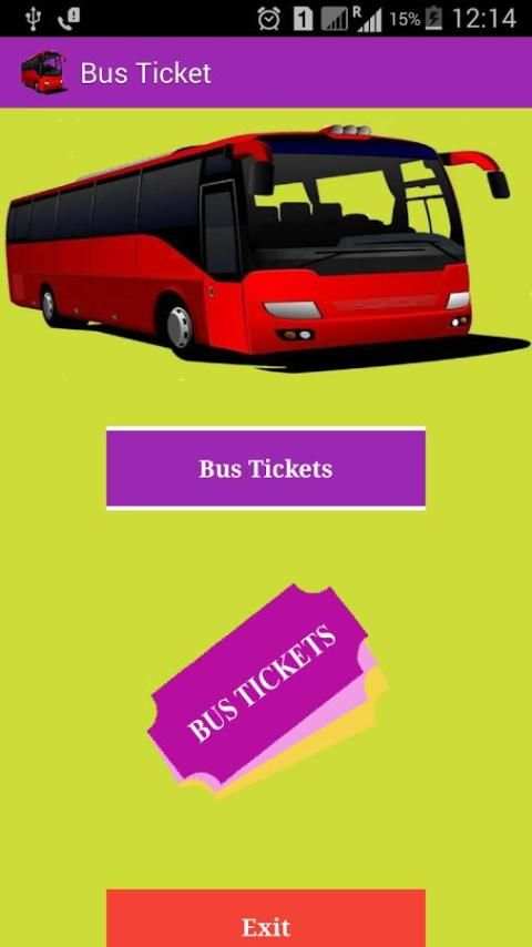 Bus Ticket "All" screenshot 6