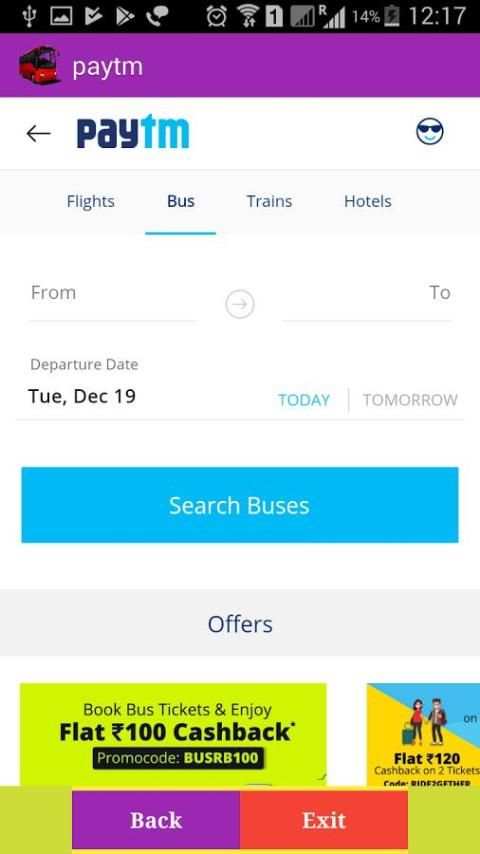 Bus Ticket "All" screenshot 1