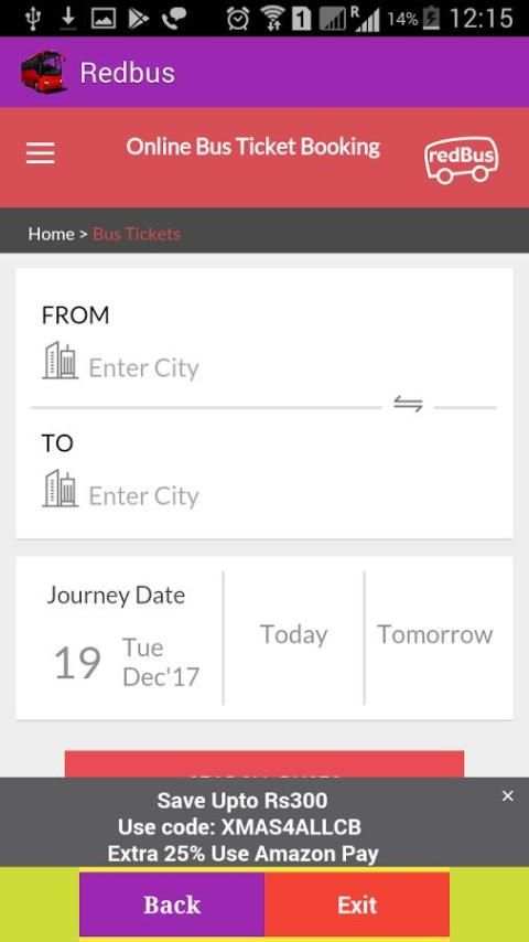 Bus Ticket "All" screenshot 4